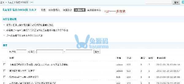 价值488元的 [亮剑]精仿360问答 VIP多版块3.7.1 免费下载